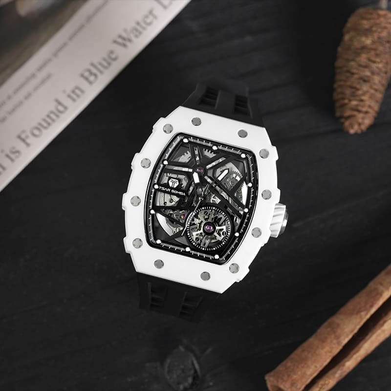 Đồng hồ Tsar Bomba TB8209C-03 Ceramic